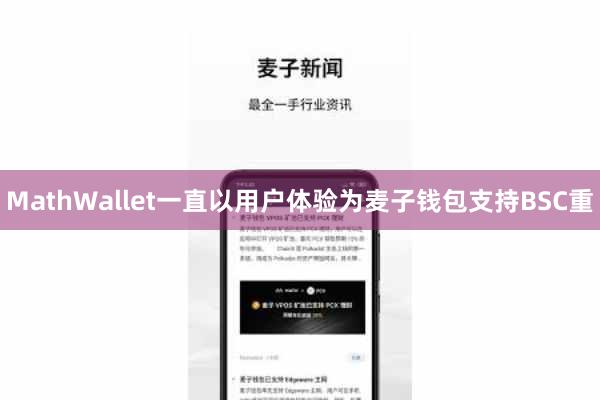 MathWallet一直以用户体验为麦子钱包支持BSC重