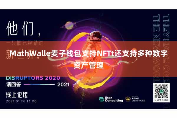 MathWalle麦子钱包支持NFTt还支持多种数字资产管理